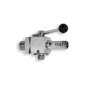 Rubinetto inox Maschio Preleva Campioni con Portagomma