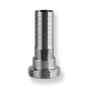 Portagomma inox Femmina DIN
