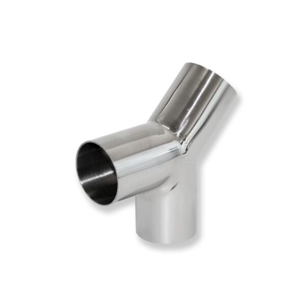 Pezzo A Y inox (90° e 120°) Lucido