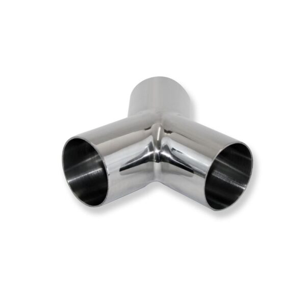 Pezzo A Y inox (90° e 120°) Lucido