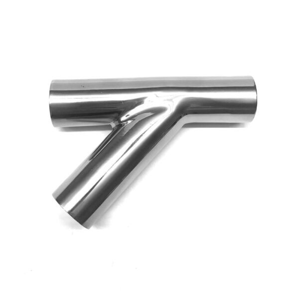 Tee inox Inclinato a 45° Lucido
