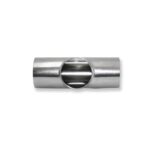 Tee inox Estruso Ridotto a Saldare Lucido