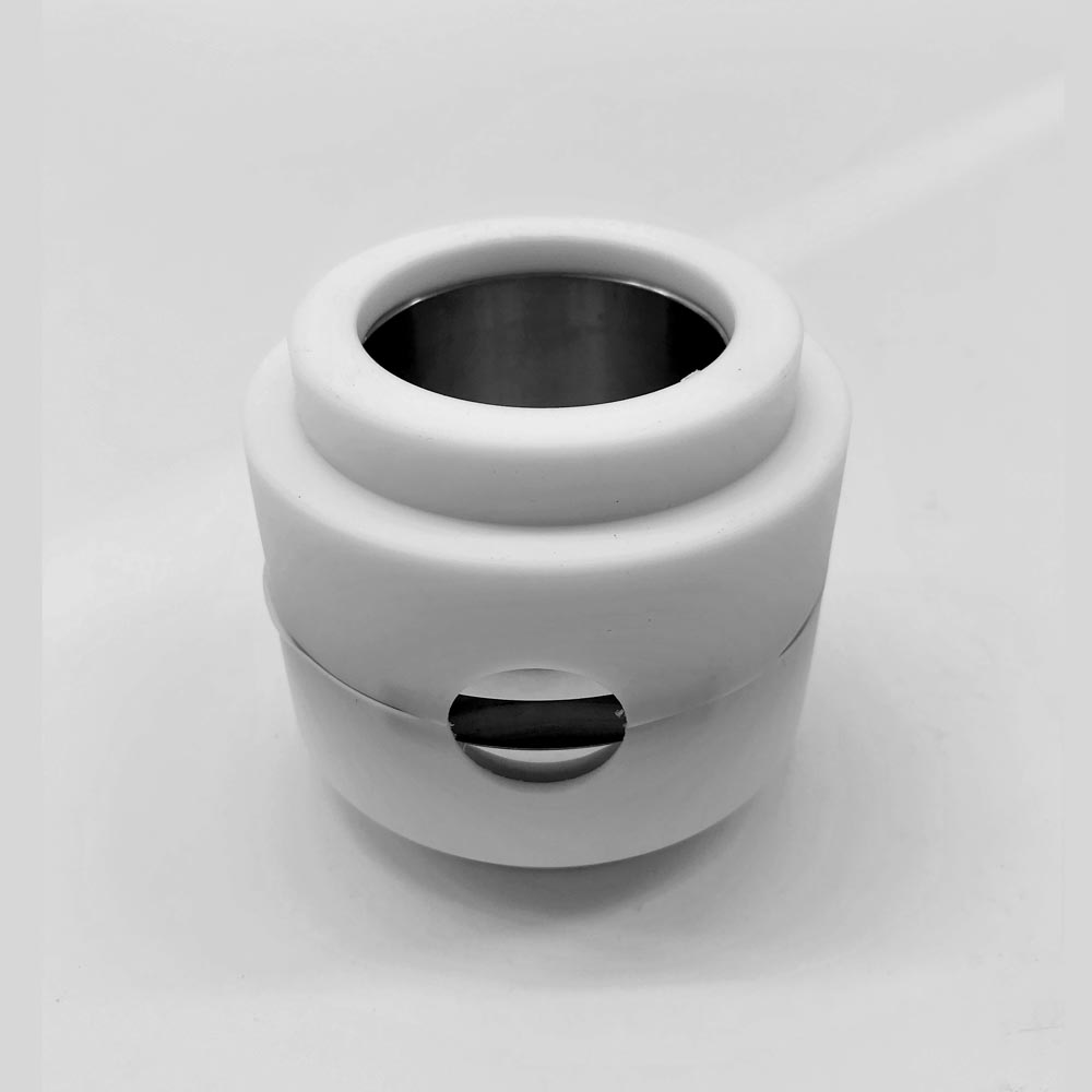 Valvola a sfera sanitaria 2 vie tipo Rizzato Calotta PTFE - Rizzato Inox Group srl